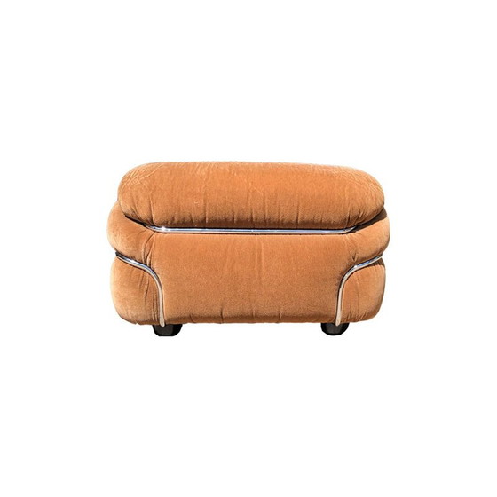 Image 1 of Vintage lounge Space Age Alpaca Velvet Sesann 1970s