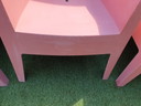 4x Driade TOY chair pink