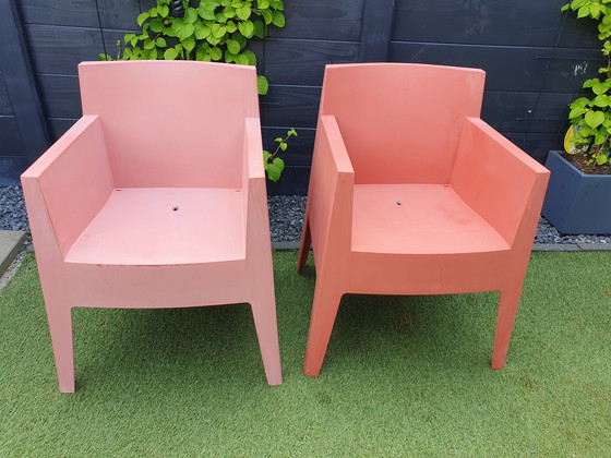 Image 1 of 4x Driade TOY chair pink