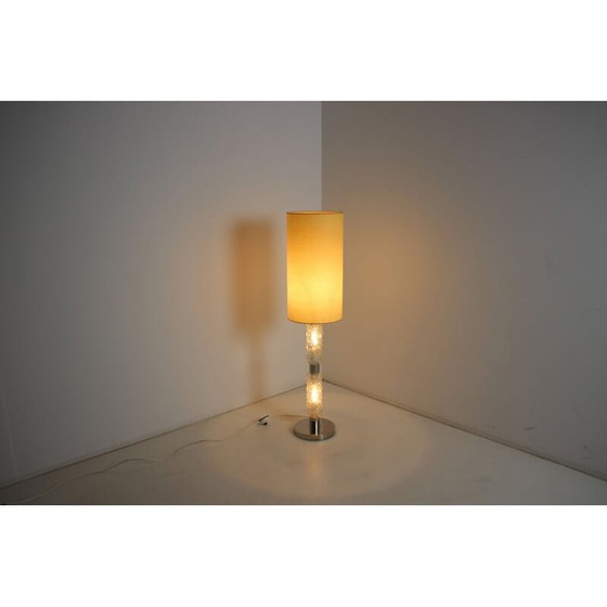 Image 1 of Lampada da terra in carta pergamena di metà secolo, Germania anni '70