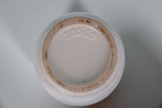 Image 1 of Vaso W-Germany nei toni naturali della terra, vaso per fiori vintage