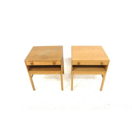 Image 1 of Pair of vintage night stands "Casino" by Engström and Myrstrand, Sweden 1960