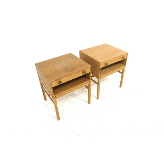 Image 1 of Pair of vintage night stands "Casino" by Engström and Myrstrand, Sweden 1960