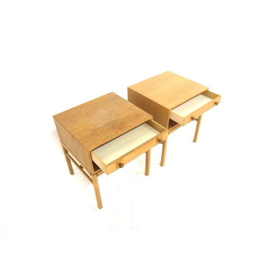 Image 1 of Pair of vintage night stands "Casino" by Engström and Myrstrand, Sweden 1960
