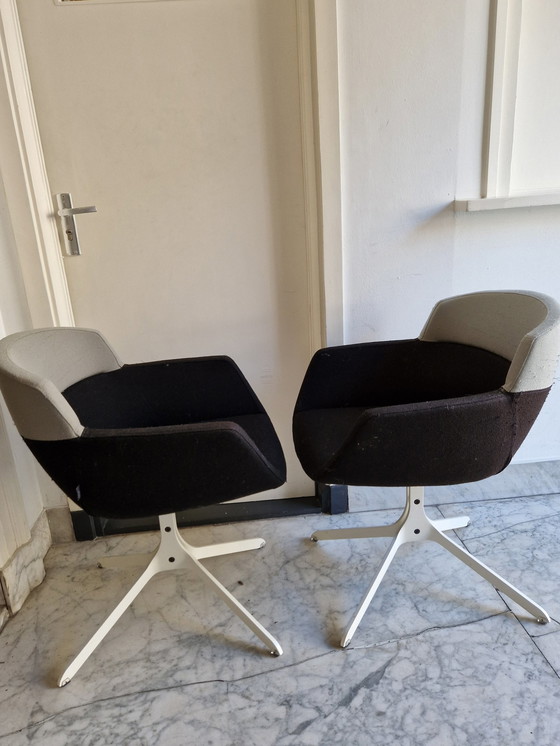 Image 1 of 2 X Artifort "Mood" (Dining) Chairs - René Holten Design - Wool