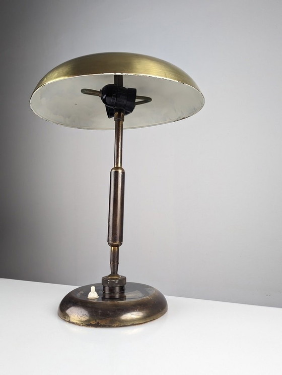 Image 1 of Mid Century Table Lamp By Oscar Torlasco For Lumi 