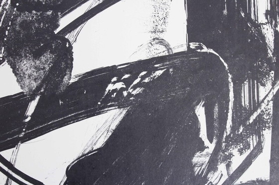 Image 1 of Lithographie de l'artiste suisse Bernd Völkle 1963