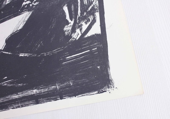 Image 1 of Lithographie de l'artiste suisse Bernd Völkle 1963