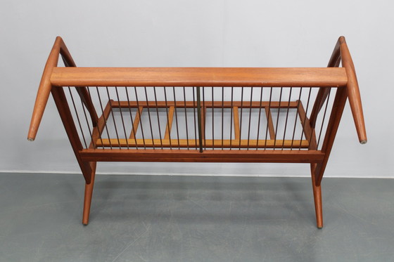 Image 1 of 1960S Magnus Olesen Paper Knife 2-Seater Teak Sofa , Denmark