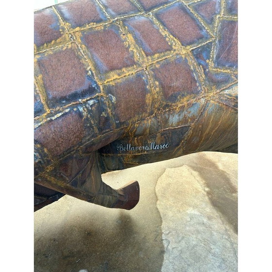 Image 1 of Vintage metal bull sculpture, 2010