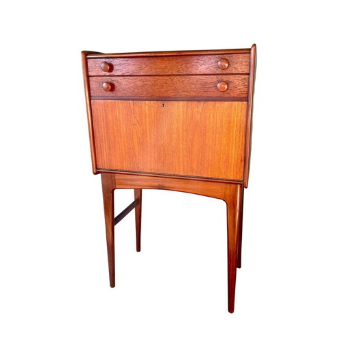 Mid century teak writing desk by John Herbert for Younger, 1950-1960s