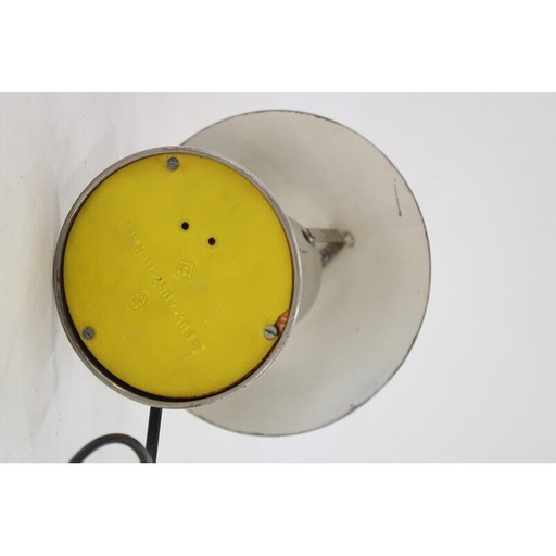 Vintage Bauhaus mushroom-shaped table lamp, Czechoslovakia 1930
