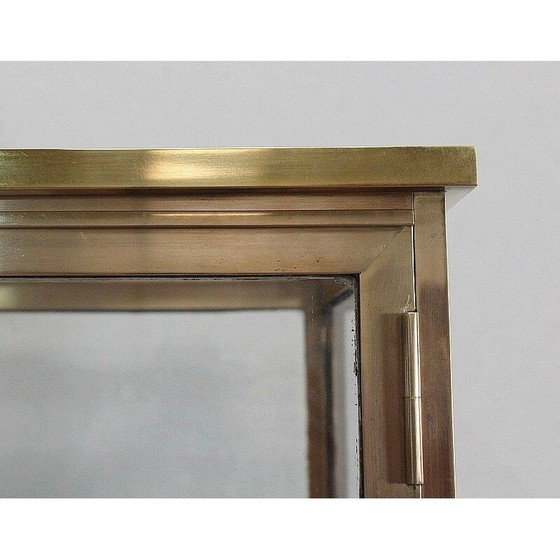 Image 1 of Vintage display cabinet on console