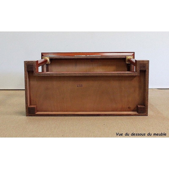 Image 1 of Vintage display cabinet on console
