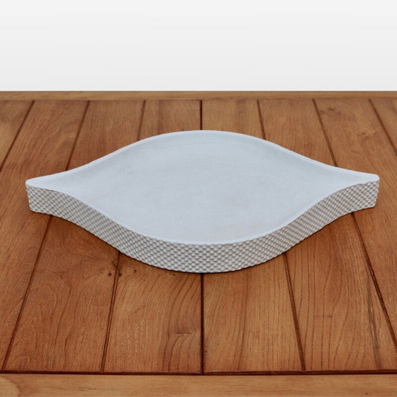 Image 1 of Vintage ceramic dish by Ambrogio Pozzi for Gresline, Italy 1970
