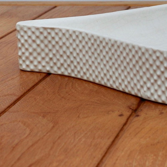Image 1 of Vintage ceramic dish by Ambrogio Pozzi for Gresline, Italy 1970