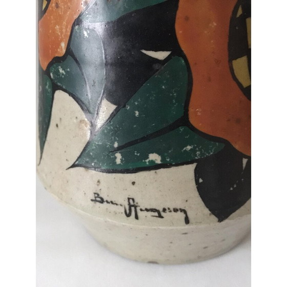 Image 1 of Vintage Art Deco vase by Betzy Augeron, 1930