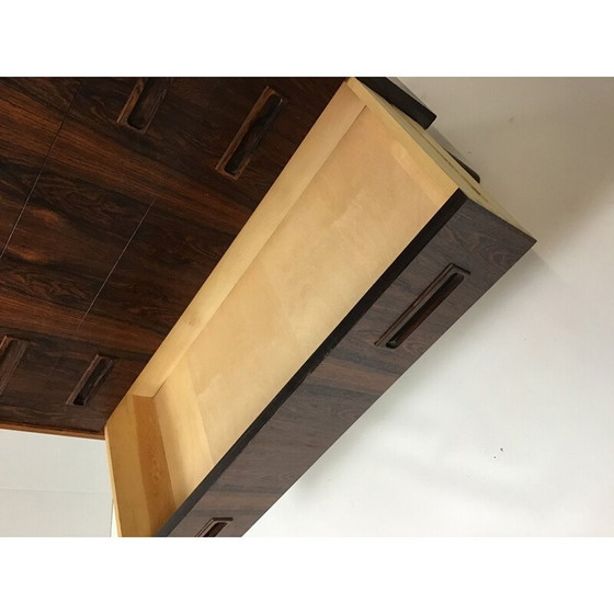 Image 1 of Vintage rosewood chest of drawers by P. Westergaard Møbelfabrik, Denmark 1960