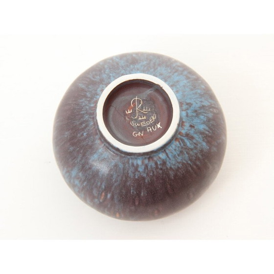 Image 1 of Scandinavian vintage ceramic bowl model AUX by Gunnar Nylund for Rorstrand, 1960