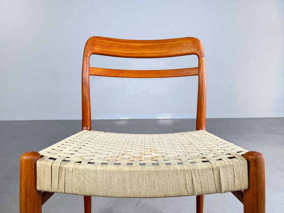 Image 1 of Conjunto de 5 sillas de mediados de siglo Gustav Bahus Alf Aarseth