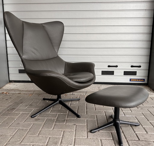 Flexlux Stilo With Hocker Design Armchair