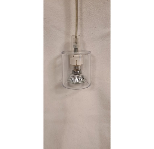 Ikea Pabo Transparent pendant light / spotlight