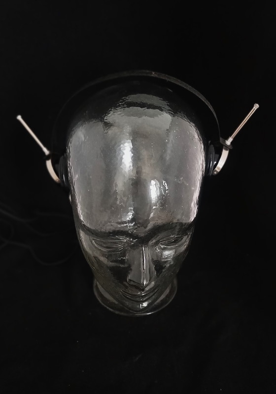 Image 1 of vintage glass head