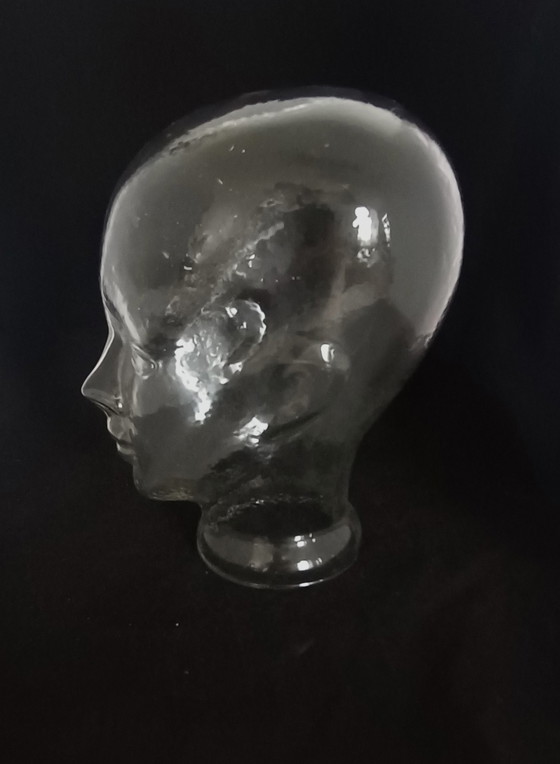 Image 1 of vintage glass head