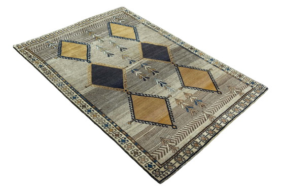 Image 1 of Hand-knotted Gabbeh Loribaft - 190 X 135 Cm