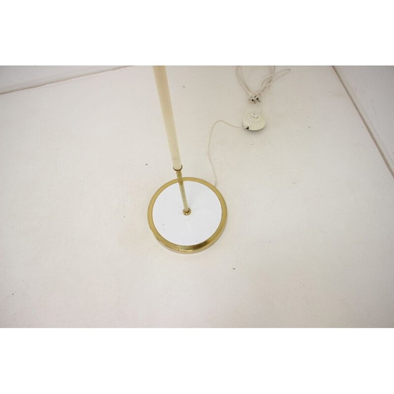 Image 1 of Vintage floor lamp in parchment paper, Germany 1970