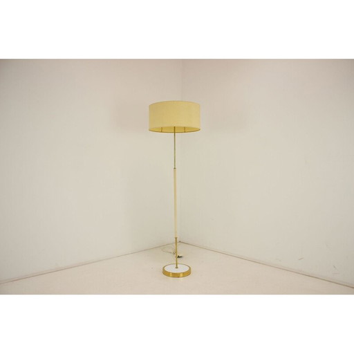 Vintage floor lamp in parchment paper, Germany 1970