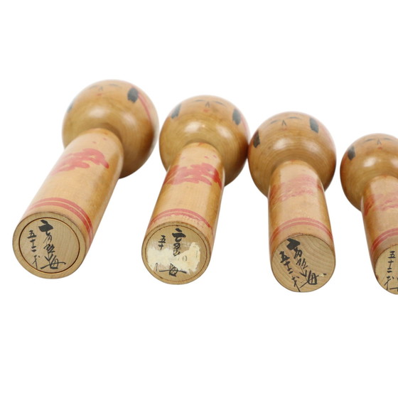 Image 1 of Japanese Kokeshi Dolls Tomio Sato