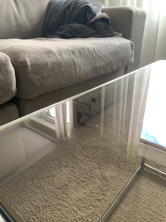 Image 1 of Coffee Table With Smoked Glass