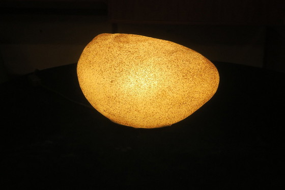 Image 1 of André Cazenave For Singleton Moon Rock Lamp, Italy 1960S