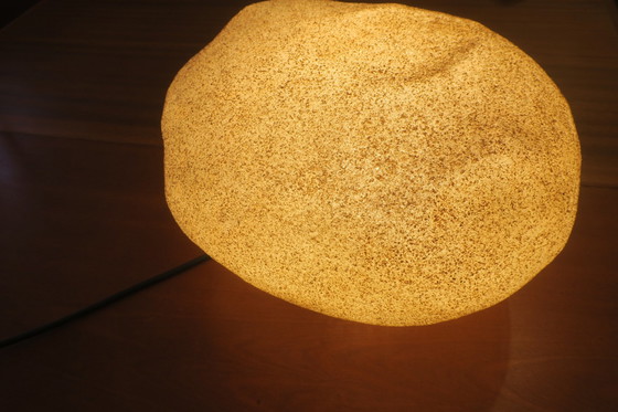 Image 1 of André Cazenave For Singleton Moon Rock Lamp, Italy 1960S