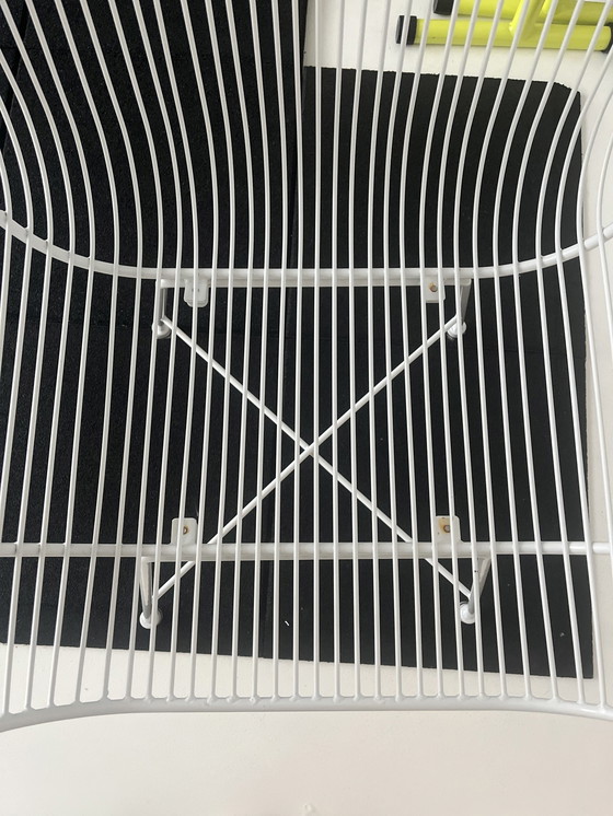 Image 1 of Sedia in filo metallico Mowkan Alo White