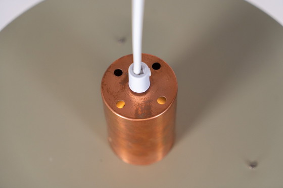 Image 1 of Danish Copper Pendant Light 1960S.