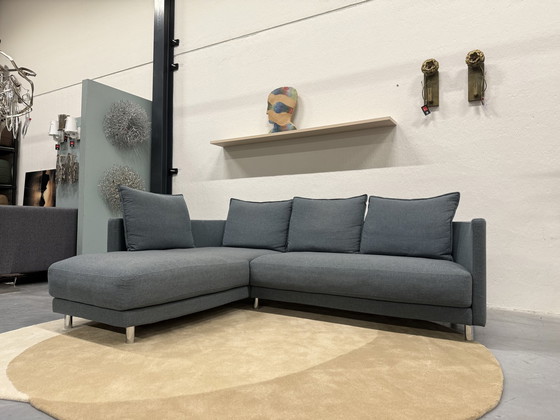 Image 1 of Rolf Benz Onda Corner Sofa Fabric 195x248
