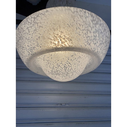 Vintage Murano glass chandelier by Carlos Nason for Mazzega, 1980