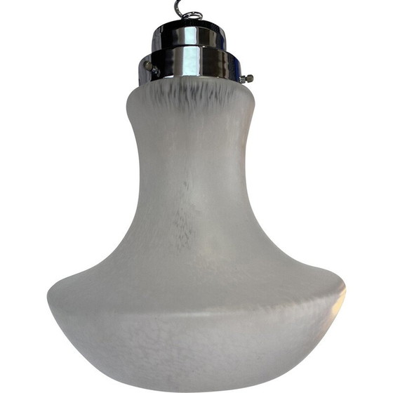 Image 1 of Lampadario vintage in vetro di Murano di Carlos Nason per Mazzega, 1980