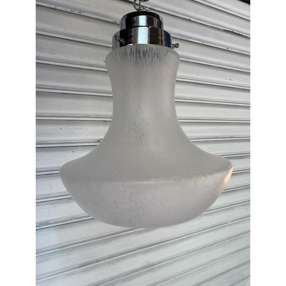 Image 1 of Lampadario vintage in vetro di Murano di Carlos Nason per Mazzega, 1980