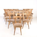 Lot 19 vintage wooden dining chairs