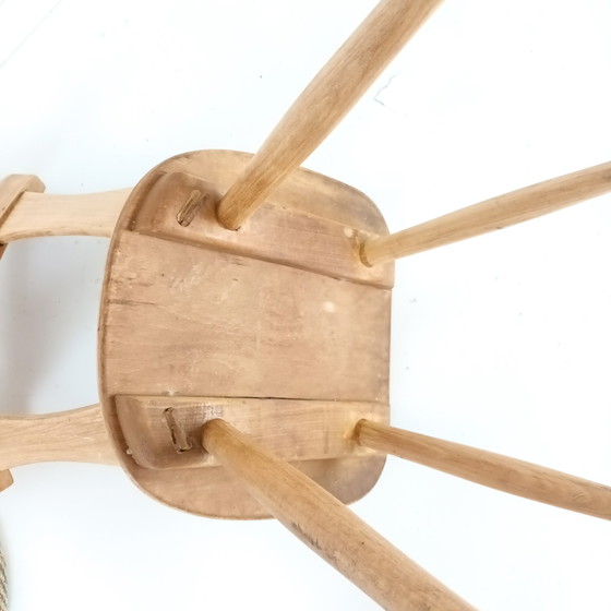 Image 1 of Lot 19 vintage wooden dining chairs