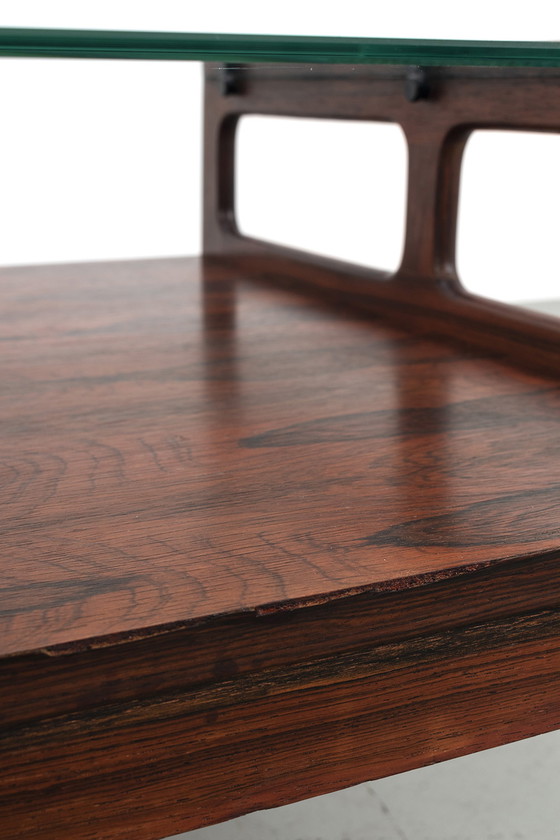 Image 1 of Rosewood coffee table