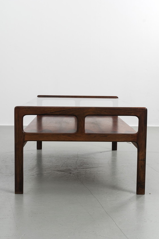 Image 1 of Rosewood coffee table