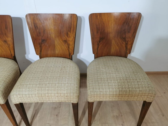 Image 1 of Art Deco Dining Chairs By Jindrich Halabala