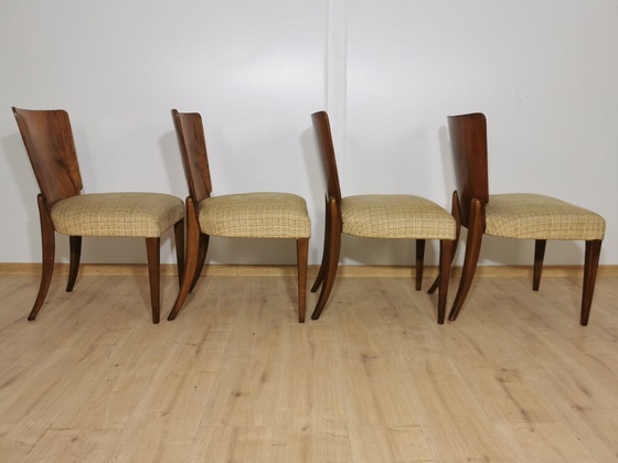 Image 1 of Art Deco Dining Chairs By Jindrich Halabala