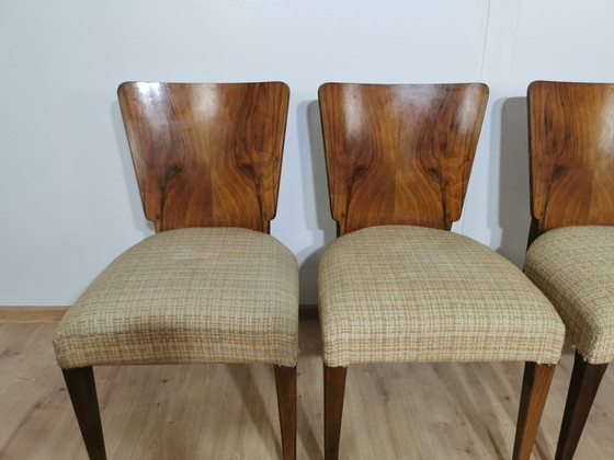 Image 1 of Art Deco Dining Chairs By Jindrich Halabala