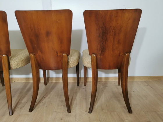 Image 1 of Art Deco Dining Chairs By Jindrich Halabala