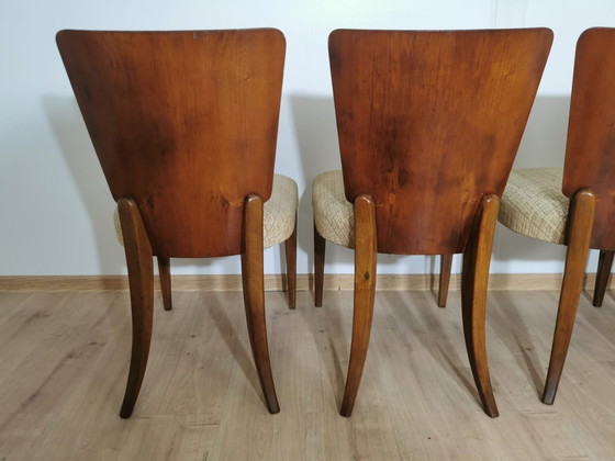 Image 1 of Art Deco Dining Chairs By Jindrich Halabala